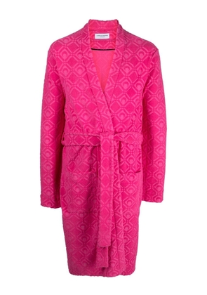 Marine Serre Moon Diamond bathrobe - Pink