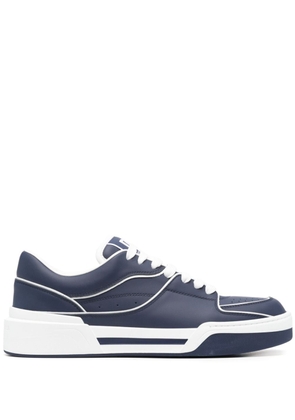 Dolce & Gabbana New Roma leather sneakers - Blue