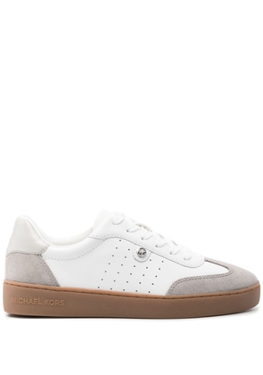 Michael Michael Kors Scotty leather sneakers - White