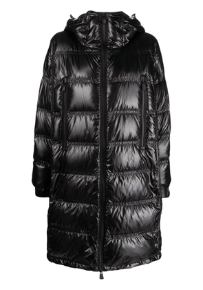 Moncler Grenoble Berry high-shine padded coat - Black