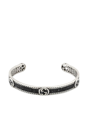Gucci Interlocking G cuff bracelet - Silver
