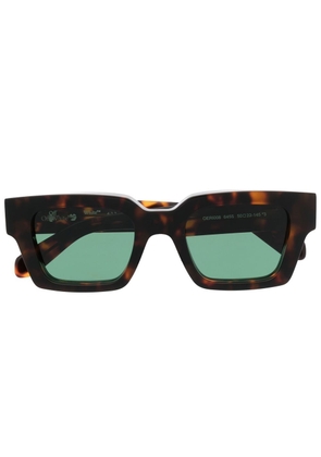 Off-White Virgil square-frame sunglasses - Brown