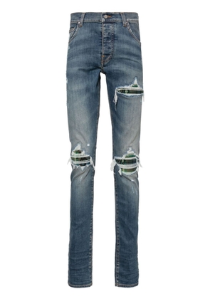 AMIRI MX1 mid-rise skinny jeans - Blue