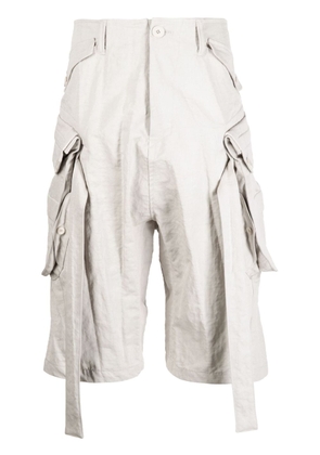 Julius drop-crotch strings shorts - Grey
