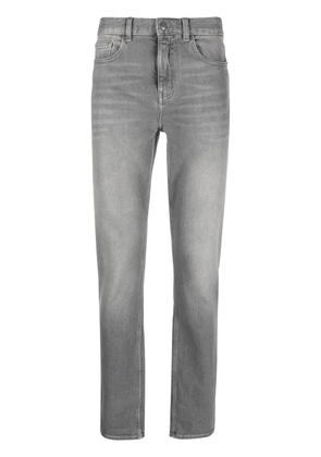 Zadig&Voltaire stonewashed cropped jeans - Grey