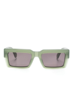 Off-White Moberly rectangle-frame sunglasses - Green