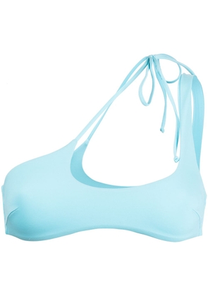 Sian Swimwear Elissa asymmetric bikini top - Blue