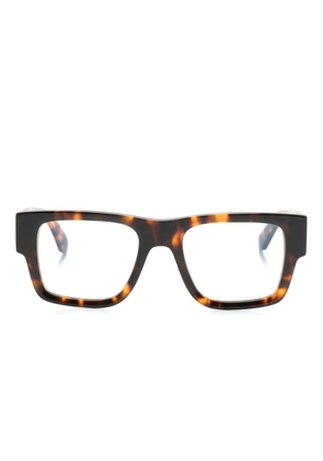 Off-White Style 40 square-frame glasses - Brown
