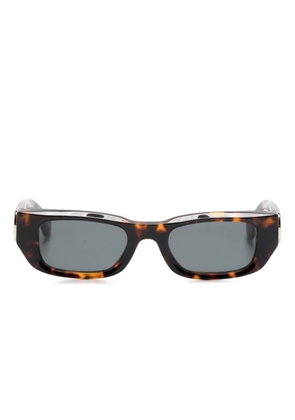 Off-White Fillmore rectangle-frame sunglasses - 6007 6007 HAVANA DARK GREY