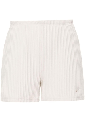 Nike Chill Knit ribbed shorts - Neutrals