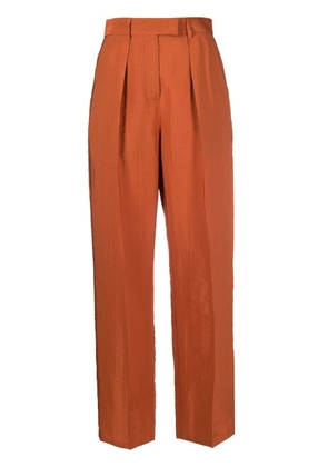 Karl Lagerfeld high-rise tailored trousers - Orange