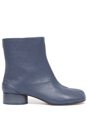 Maison Margiela Tabi 30mm leather ankle boots - Blue