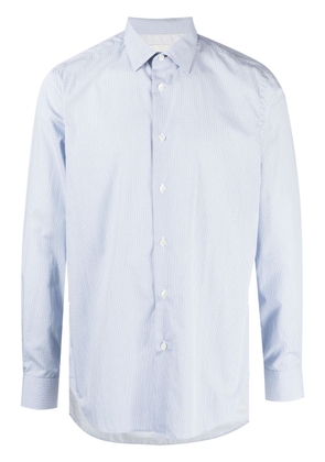 Paul Smith textured cotton shirt - Blue