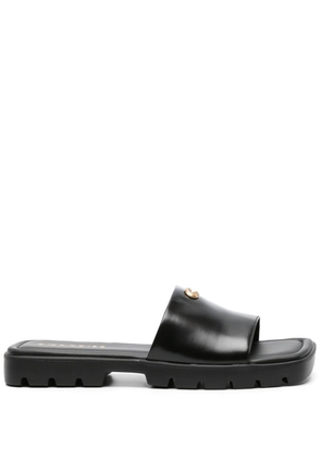 Coach Florence leather sandals - Black