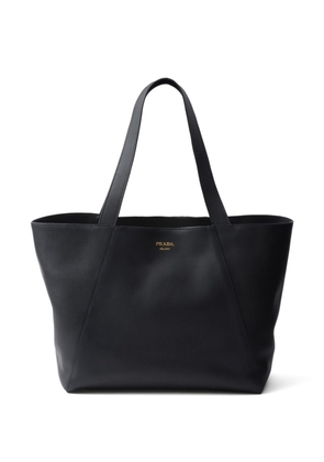 Prada leather tote bag - Black