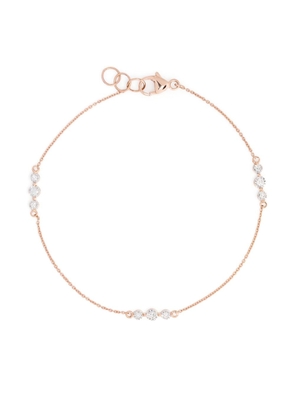 Dana Rebecca Designs 14kt rose gold Ava Bea Trio diamond bracelet - Pink