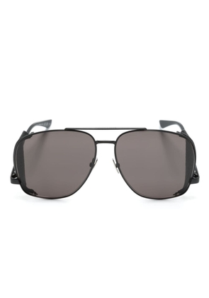 Saint Laurent Eyewear Leon pilot-frame sunglasses - Black