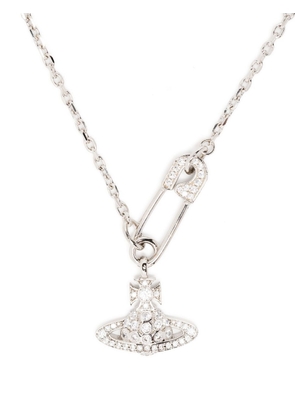 Vivienne Westwood orb pendant necklace - Silver