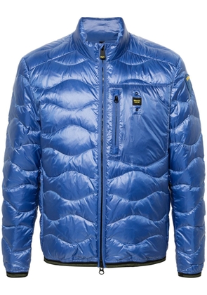 Blauer Waylon zip-up down jacket - Blue