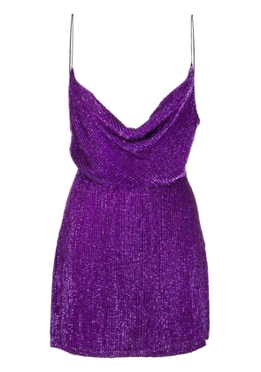 Retrofete Jil sequin mini dress - Purple