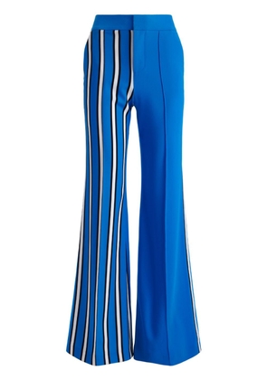 alice + olivia Dylan high-rise palazzo pants - Blue