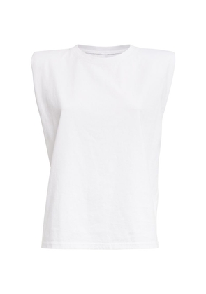 Alo Yoga Cotton Headliner Sleeveless T-Shirt