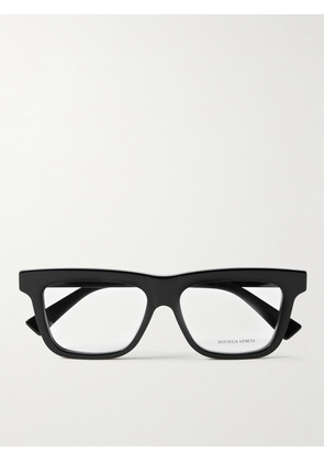 Bottega Veneta - D-Frame Acetate Optical Glasses - Men - Black