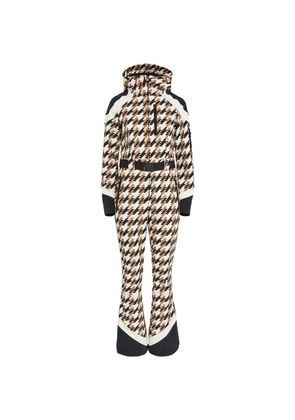 Perfect Moment Houndstooth Allos Ski Suit