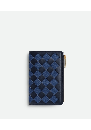 Intrecciato Medium Bi-fold Wallet - Bottega Veneta