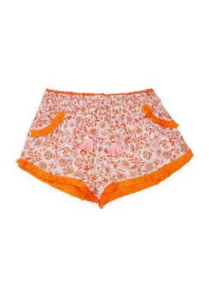 Poupette St Barth Kids Floral Lulu Shorts (4-12 Years)