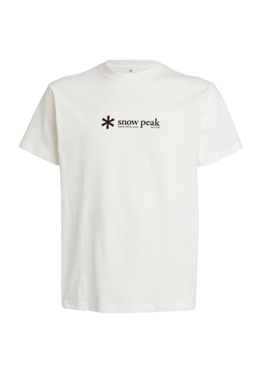 Snow Peak Cotton Logo T-Shirt