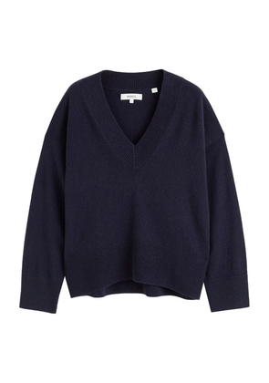 Chinti & Parker Wool-Cashmere V-Neck Sweater