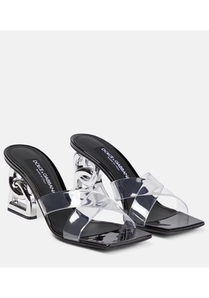 Dolce&Gabbana Ruched Kiera leather sandals