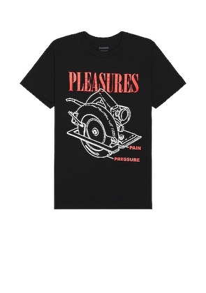 Pleasures Diy T-shirt in Black - Black. Size M (also in ).