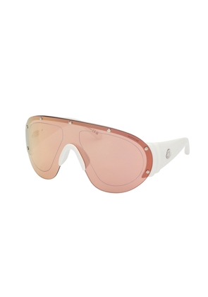Moncler Rapide Orange Shield Mens Sunglasses ML0277 21G 00