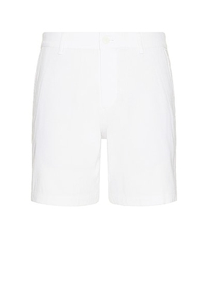 Club Monaco Baxter Texture Short in White - White. Size 34 (also in 36).