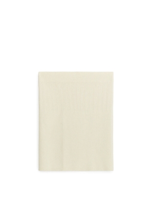 Merino Wool Skirt - White