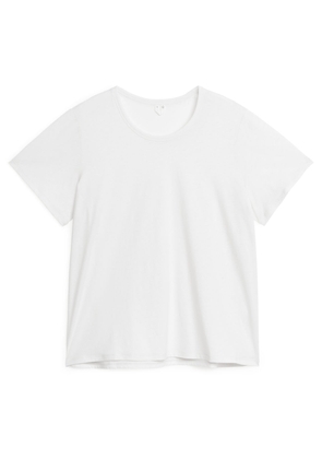 Lightweight Cotton T-Shirt - White