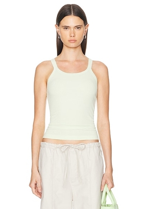 RE/DONE Ribbed Tank in Pistachio - Mint. Size L (also in M, S, XL, XS).