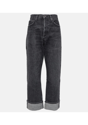 Agolde Fran mid-rise straight jeans