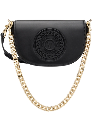 Versace Jeans Couture Black V-Emblem Bag
