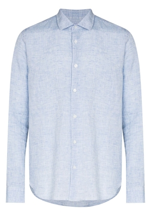 Orlebar Brown Giles linen shirt - Blue