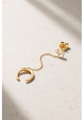 Kimaï - 18-karat Recycled Gold Laboratory-grown Diamond Single Earring - One size