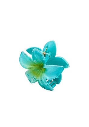 Emi Jay Super Bloom Clip in Turquoise.