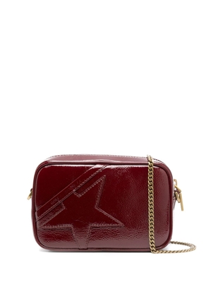 Golden Goose mini Star leather crossbody bag - Red