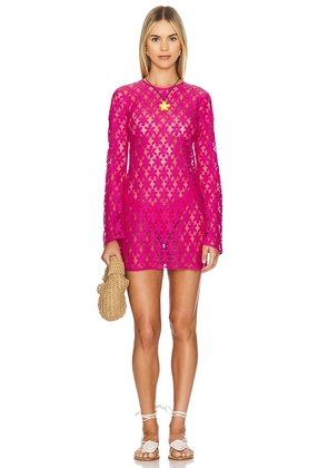 BEACH RIOT Goldie Dress in Pink. Size M, S, XL, XS.
