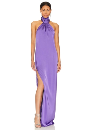 Katie May Sidrit Gown in Purple. Size S, XL, XS.