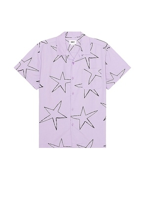 Obey Collie Shirt in Lavender. Size XL/1X.