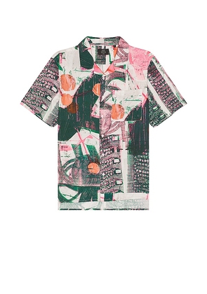 NEUW Yu Art Shirt in Pink. Size M, S.