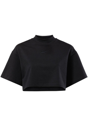 Reebok LTD Vector cropped cotton T-shirt - Black